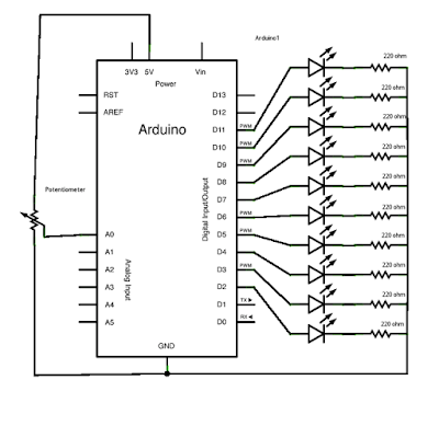 LED Bar Graph ~ Arduino Tutorial