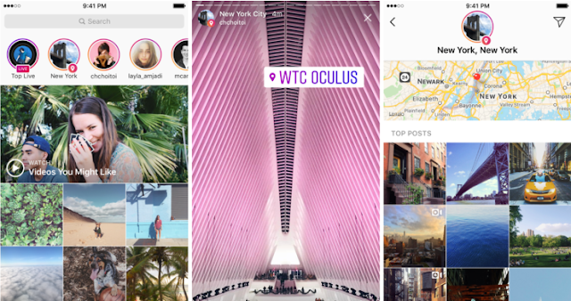 Instagram Meluncurkan Story Search untuk Hashtag dan Lokasi
