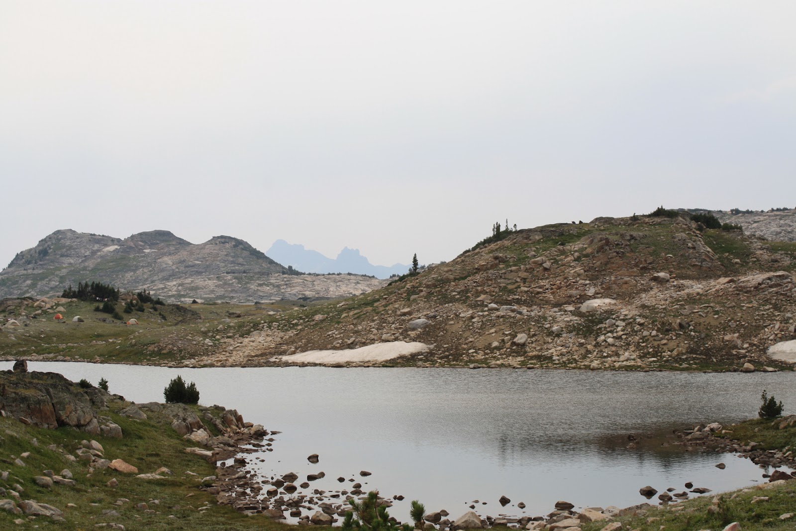 Living and Dyeing Under the Big Sky Fossil Lake in the Beartooth Mountains