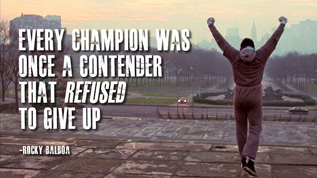 Rocky Balboa Motivational Business Quotes Inspirational Lean Startup Entrepreneur Quote Business is War Sylvester Stallone Inspiring