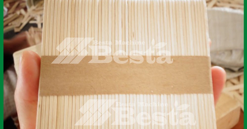BAMBOO PROCESSING MACHINE ahşap kahve karıştırma çubuğu makinesi