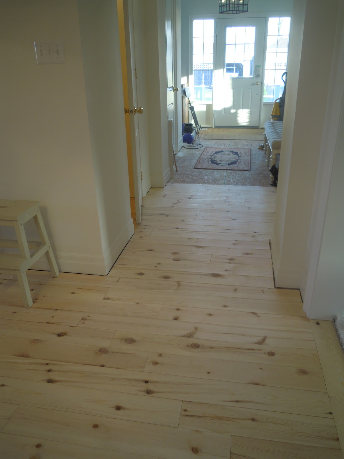 White Wood Pine floors