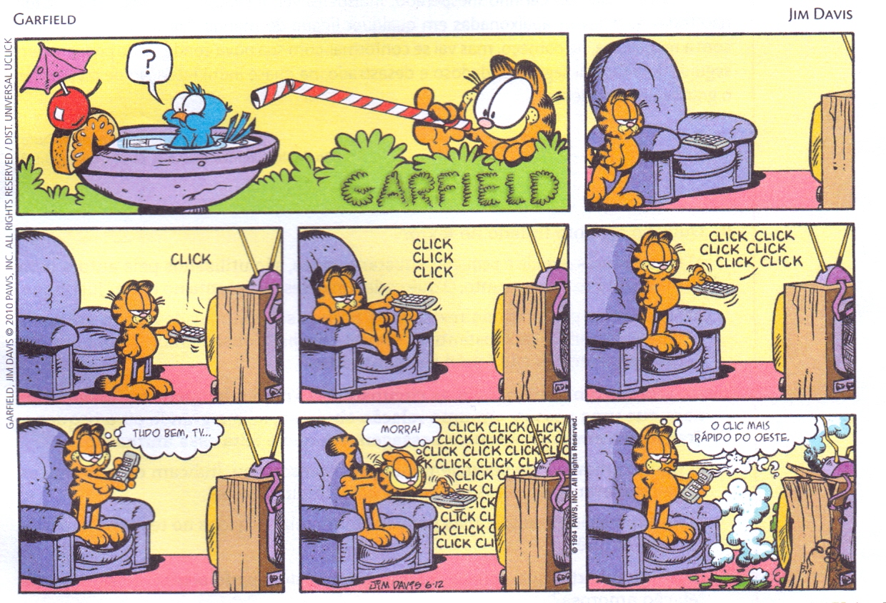 Português, Literatura e Redação Exercícios sobre adjetivos Análise Tirinha Garfield e Hagar Português, Literatura e Redação Exercícios sobre adjetivos Análise Tirinha Garfield e Hagar