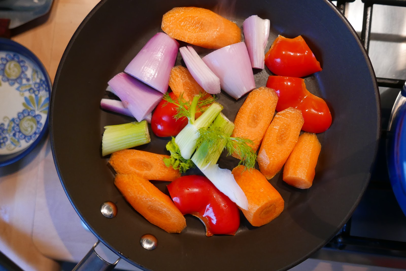 Four seasons. Jewish penicillin from Jamie Oliver.