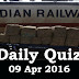 Daily Current Affairs Quiz - 09 Apr 2016