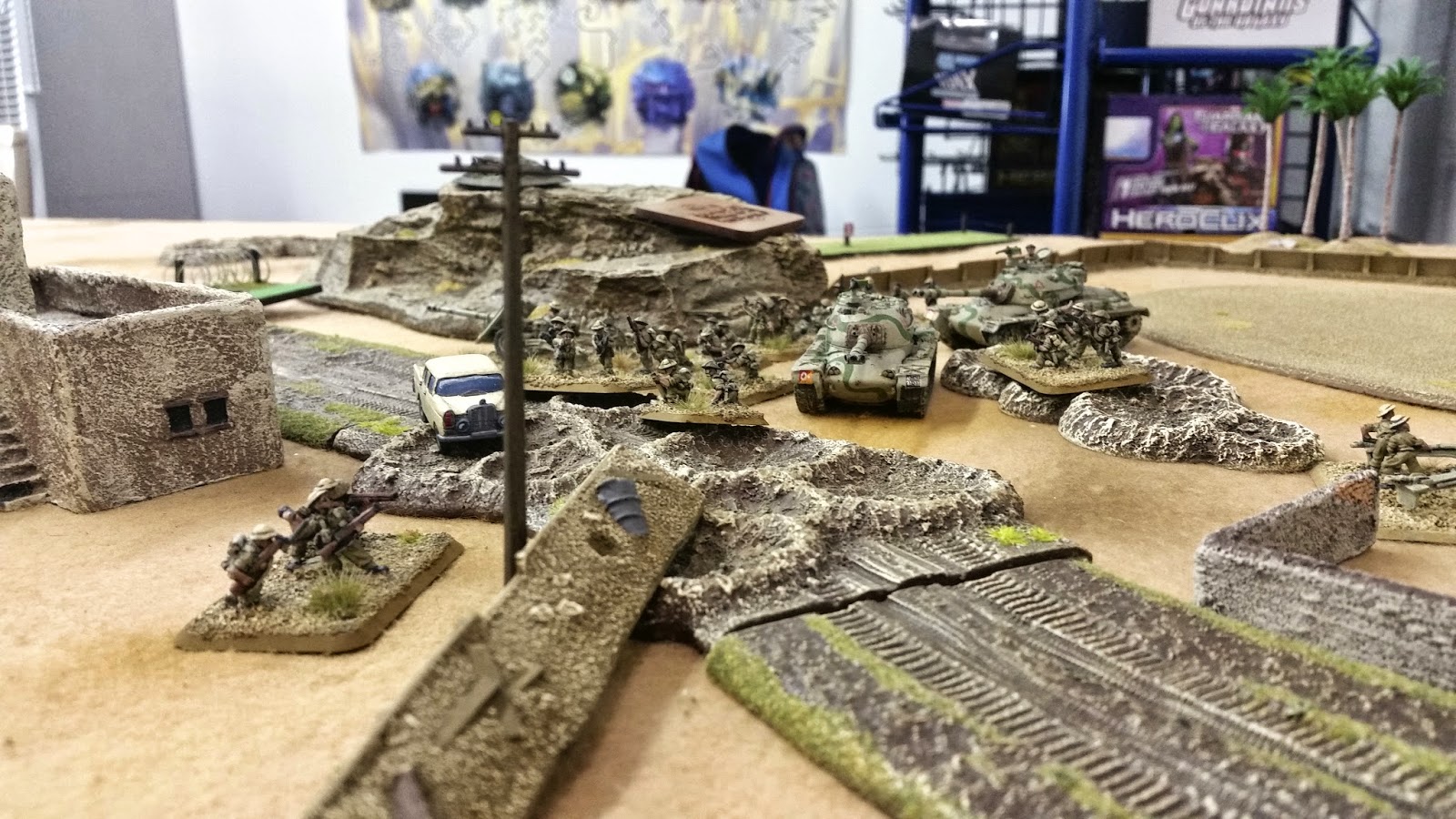 FOW, Flames of War, Jordanian Infantry, Six Day War, M48 Patton