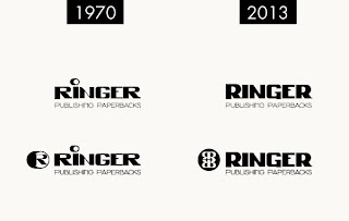 Curio & Co. - www.curioandco.com - Ringer Publishing Logo 1970 - 2013 - Frank and His Friend publisher - Designed by Cesare Asaro