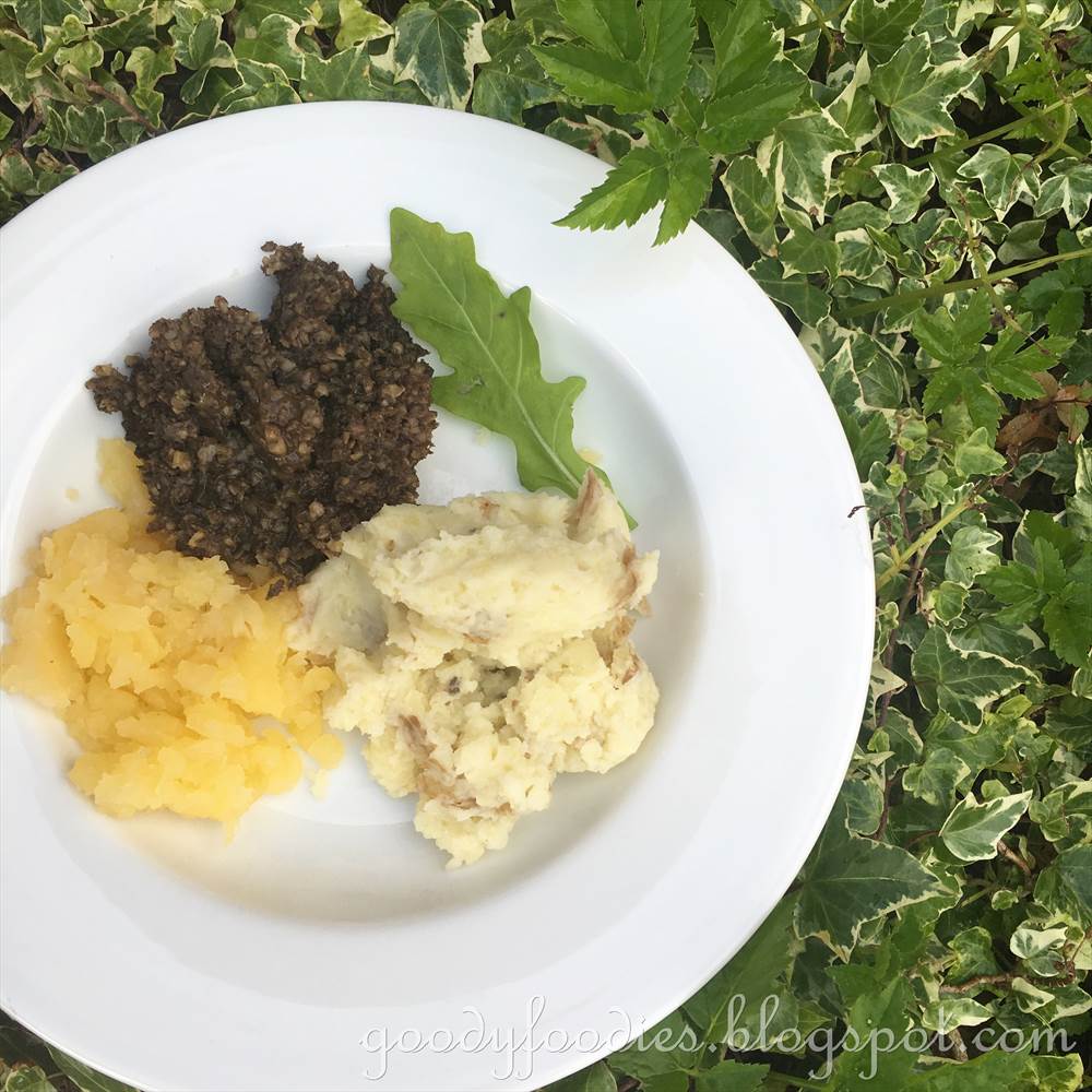 GoodyFoodies Recipe Haggis, Neeps and Tatties v2.0