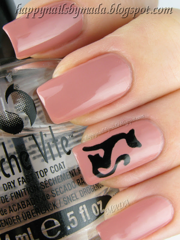 Happy Nails Nail Art, Printing Mode, Cat