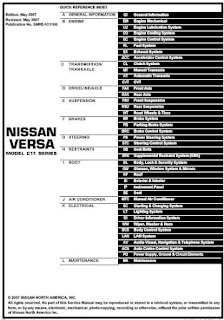 Nissan versa 2008 repair manual pdf #1
