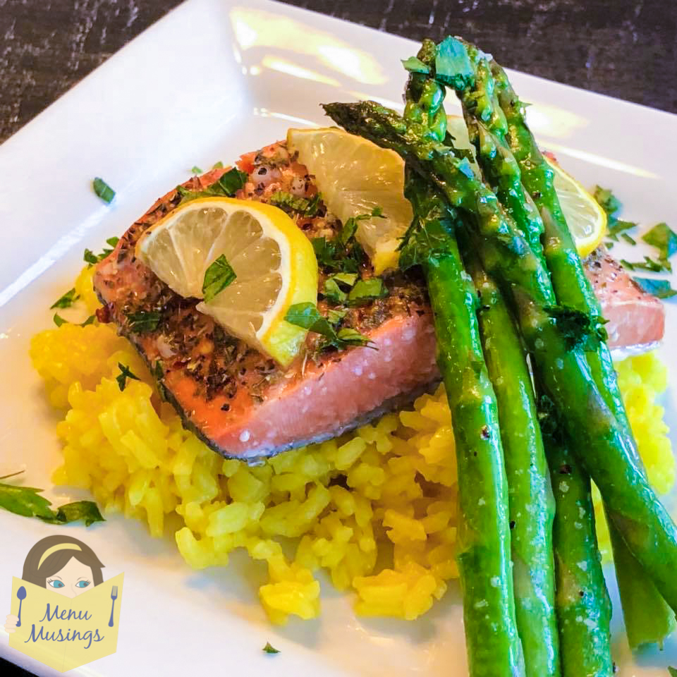 Menu Musings of a Modern American Mom Easy Garlic Butter Salmon Packets