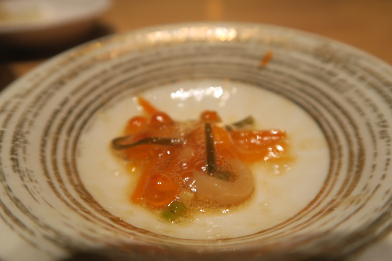 squid and salmon roe omakase tokyo ten sushi