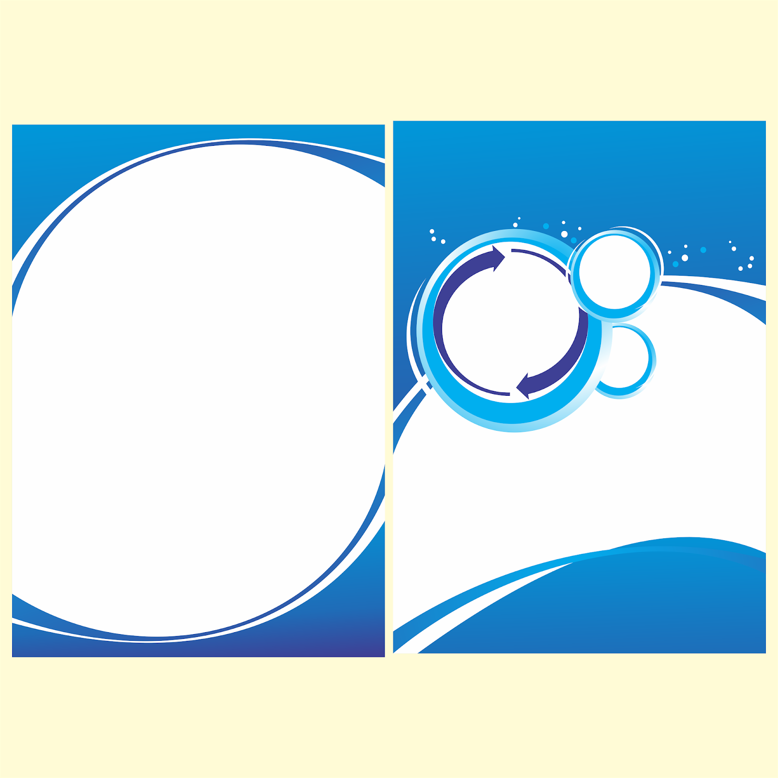 Template Blue Design ID CARD File Coreldraw Free Download Vector Agus91