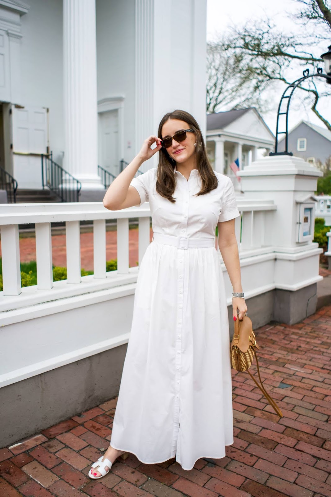 Casual White Maxi Dress in Nantucket ...