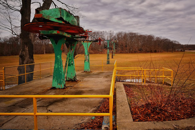 The Old Skyline Ride Rocky Point Fujifilm X-E1 Fujinon XF 14 f/2.5 Rhode Island