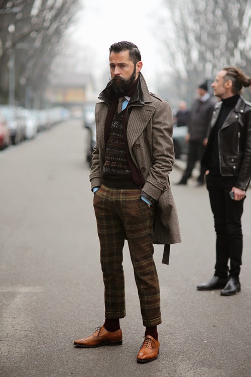Oh, by the way...: BEAUTY: Men--Dressed for cooler weather...