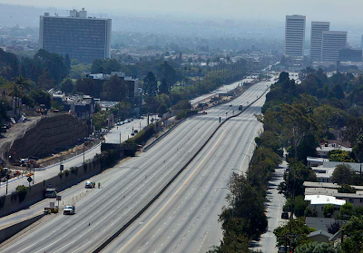 Carmageddon - photos from the LA Freeway Closure