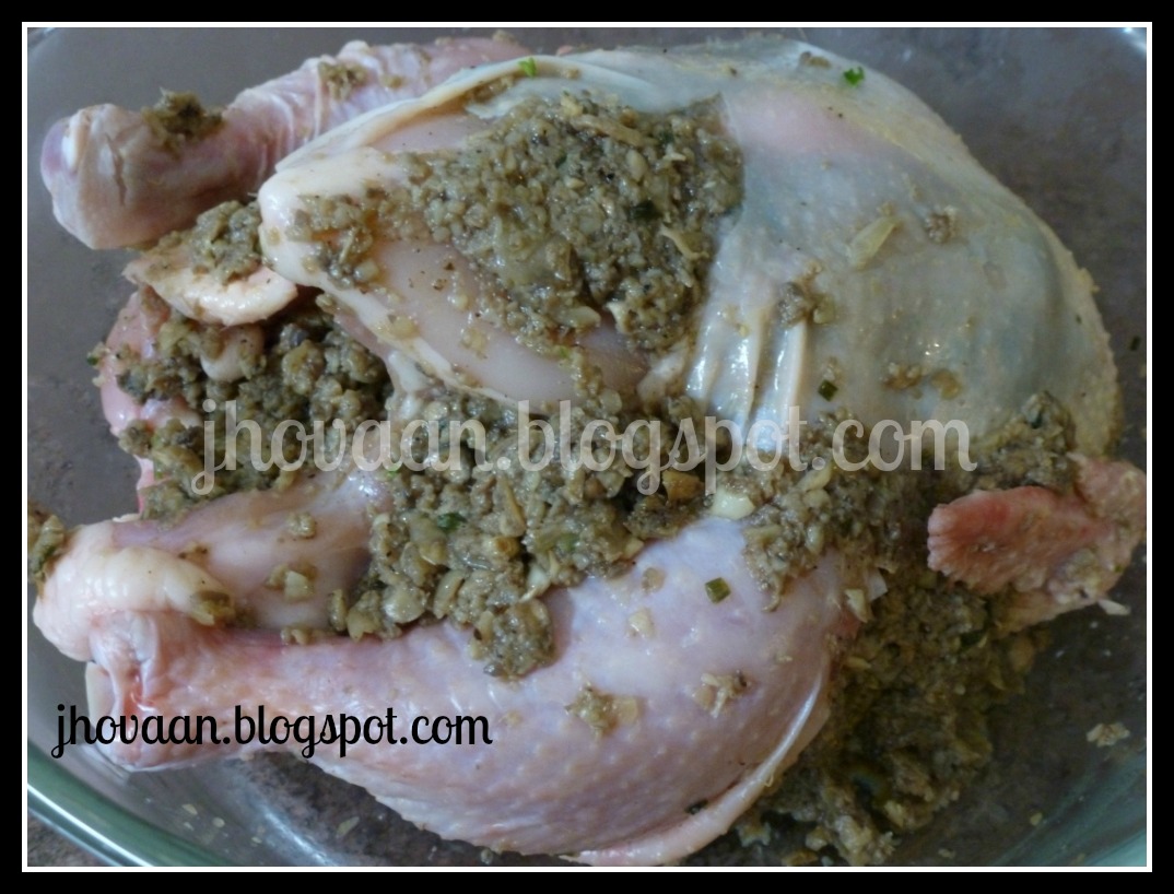 Jhovaan Meal (in Konkani) Recipe Roast Chicken with Duxelles