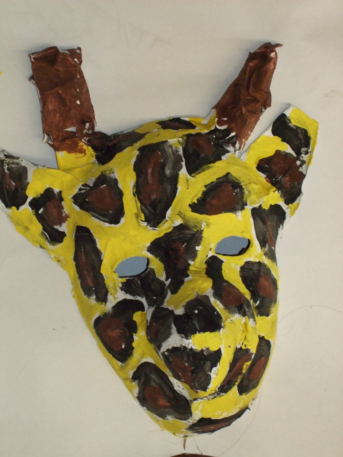 Mrs Doherty's Art Room Paper Mache Masks