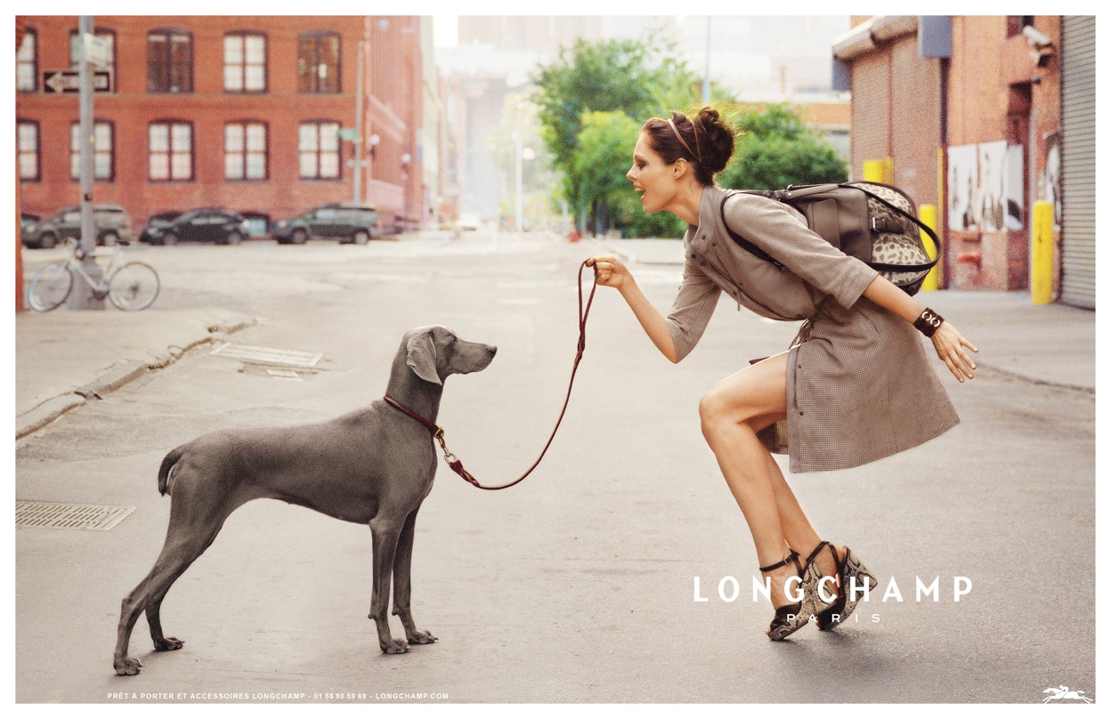 OH! My dog! - Longchamp New campaign