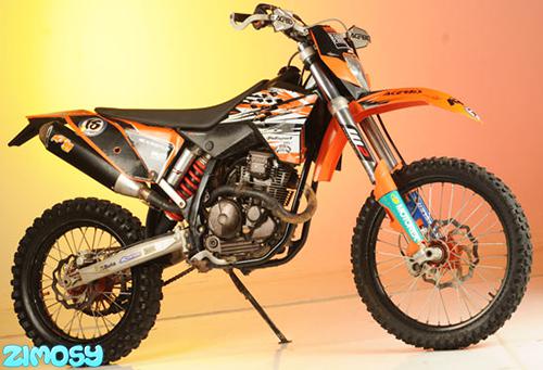 Modifikasi Motor Trail Gambar Modifikasi Motor Trail