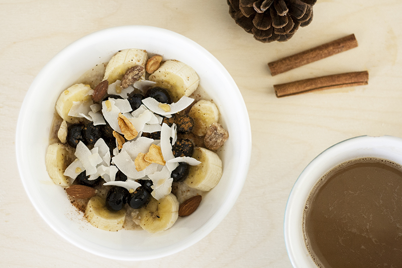oats, healthy recipe, healthy oatmeal, oatmeal, fall breakfast, autumn