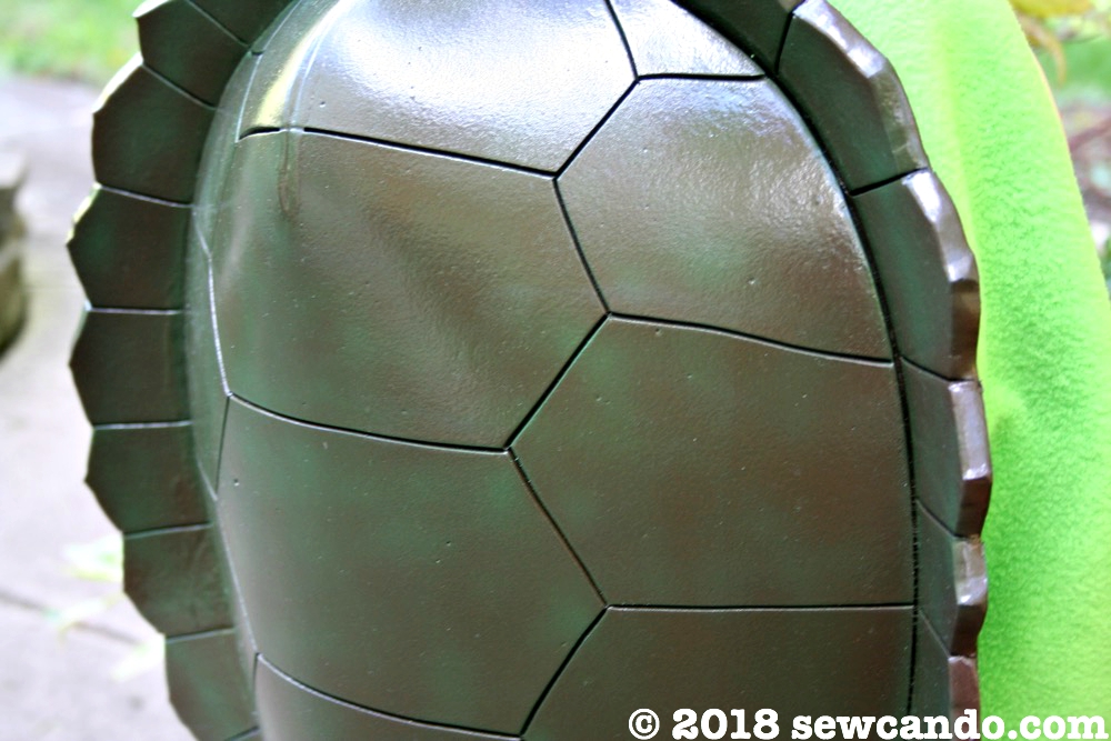 Sew Can Do Our Made At Home Turtle Costume - Turtle Shell Costume Diy