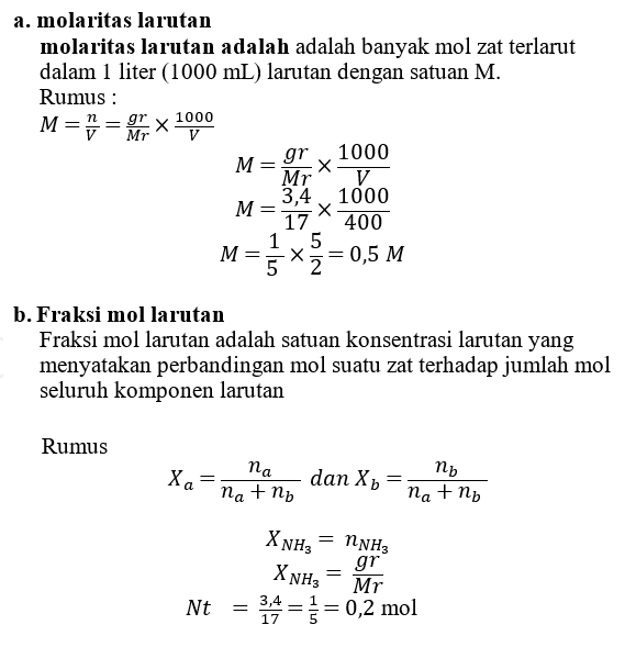 Pembahasan Kimia Erlangga Kelas 12 Sifat Koligatif Larutan Latihan 1.1