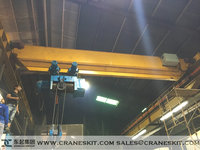 Dongqi Crane and Hoist Overhead crane installation and maintenance in