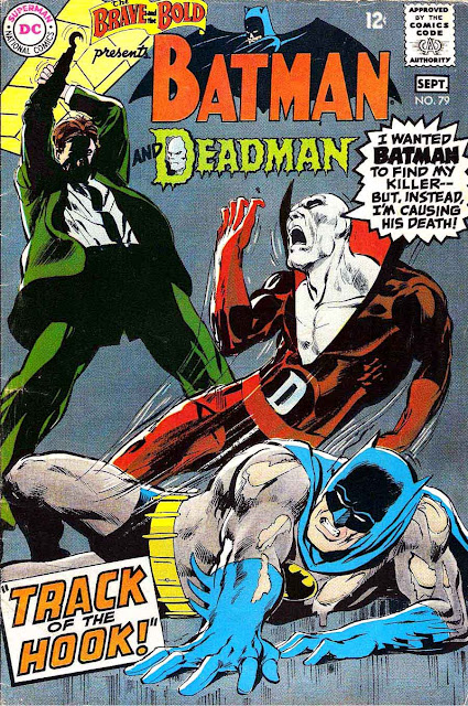 Brave and the Bold v1 #79 deadman dc comic book cover art by Neal Adams Brave and the Bold v1 #79 deadman dc comic book cover art by Neal Adams