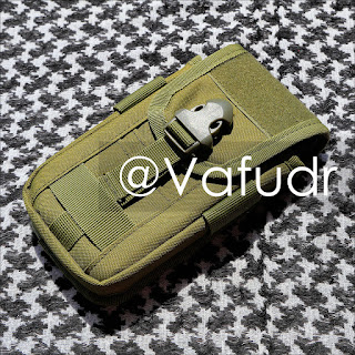 Tactical Molle Phone Card Carrier Pouch in Army green color