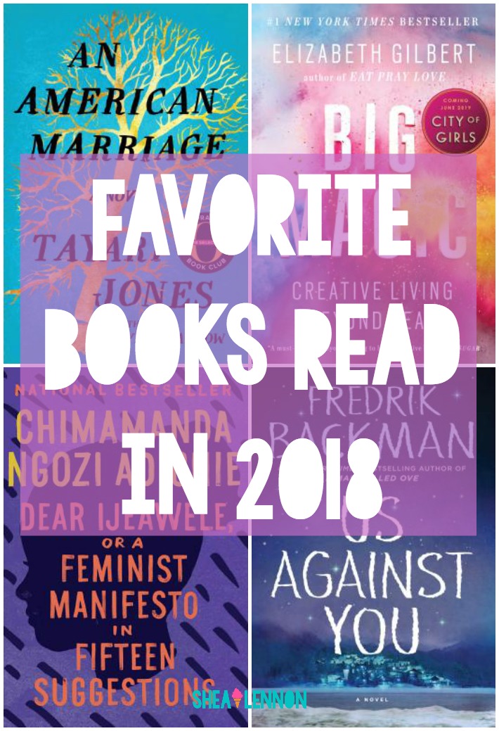 Favorite Books Read in 2018