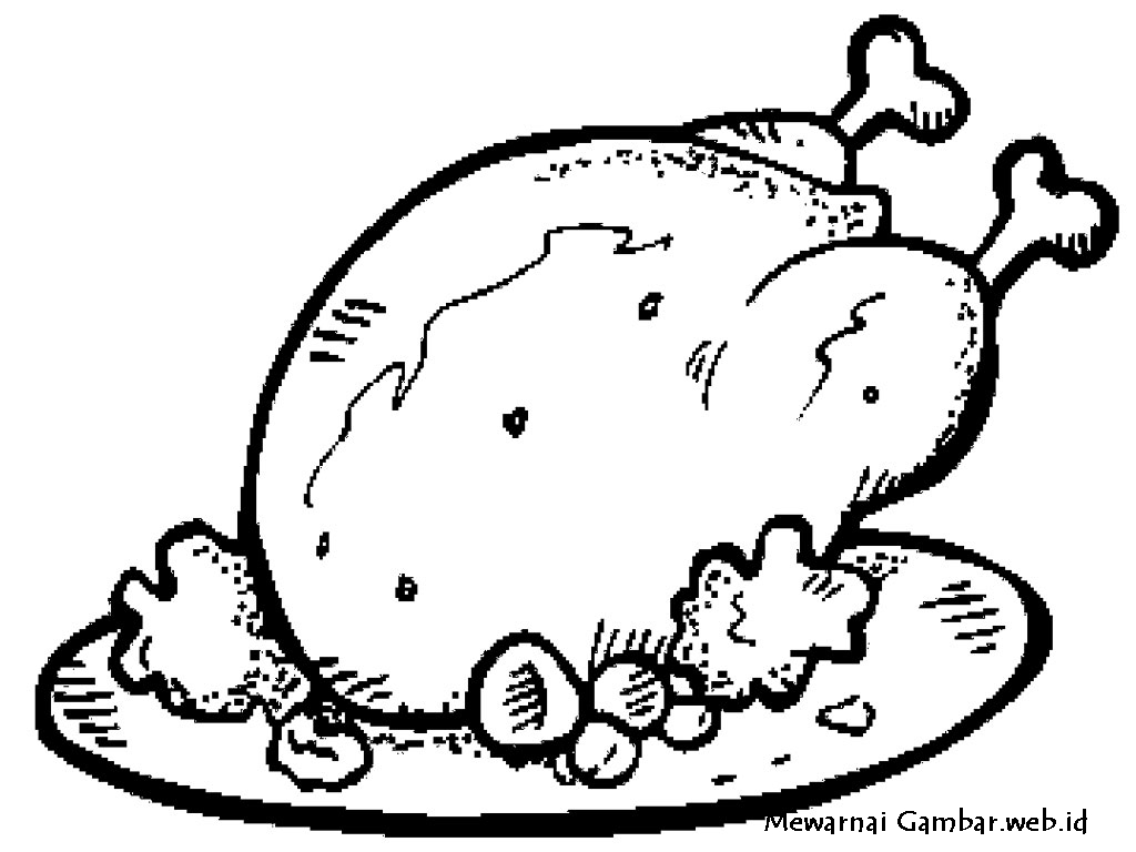 ivanildosantos: gambar ayam kalkun
 Ikan Goreng Kartun