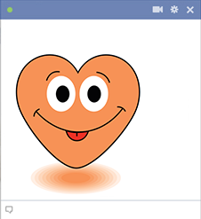 Cute Facebook Heart