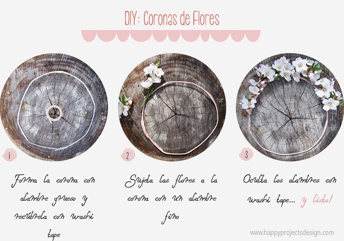 DIY Corona de flores
