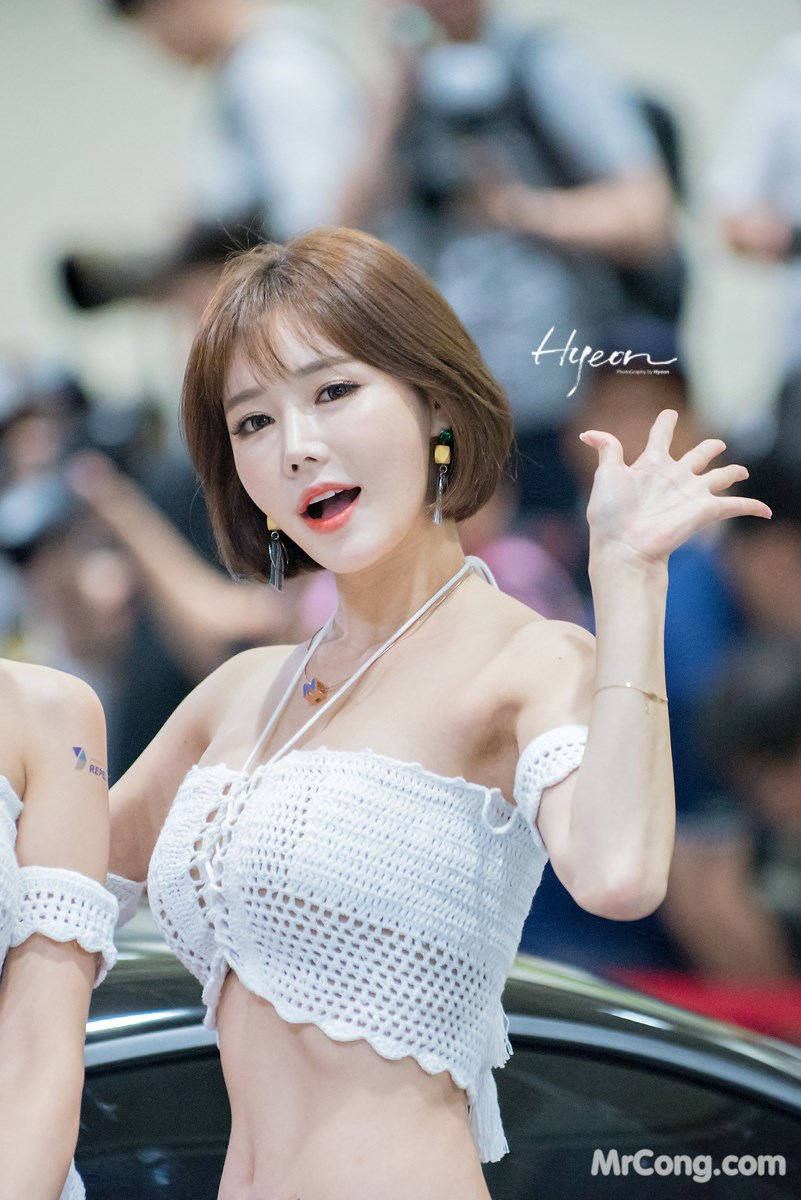 Han Ga Eun's beauty at the 2017 Seoul Auto Salon exhibition (223 photos)