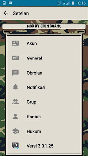 BBM MOD Army Base 3.0.1.25 Apk Update Terbaru BBM MOD Army Base 3.0.1.25 Apk Update Terbaru