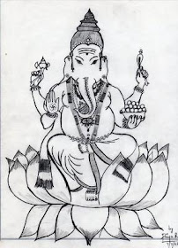 ALL-IN-ONE WALLPAPERS: Pencil Drawings Hindu Gods Wallpapers
