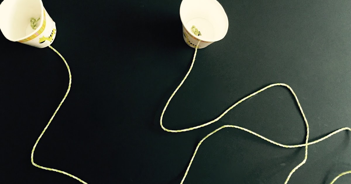 Ecotastic Kid: Paper Cup Telephone Craft