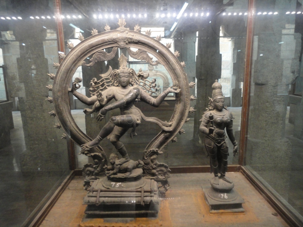 Heritage of India Nataraja statue in Madurai Meenakshi Temple Museum