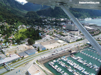 View of Juneau View of Juneau from a float plane