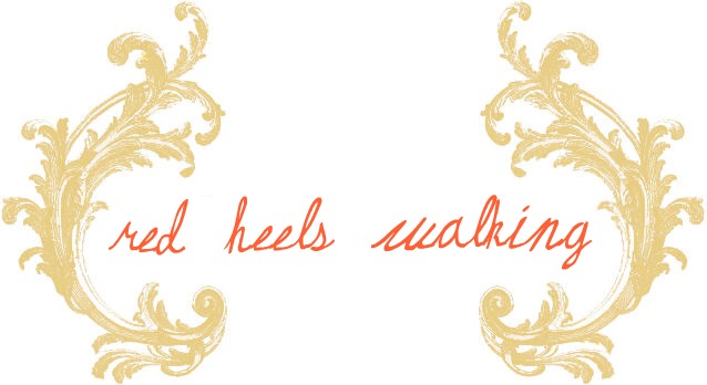 Red Heels Walking