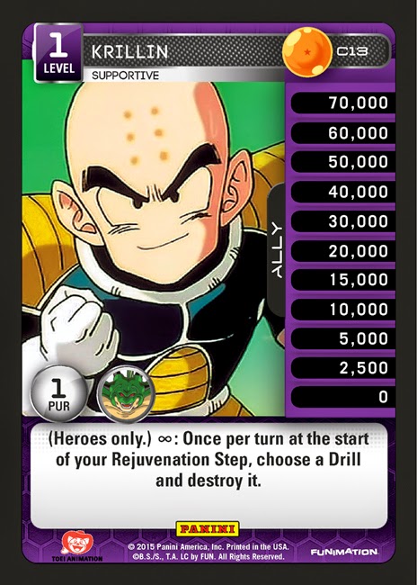 Milling for 53: Gohan in Set 3 of Panini's DBZ TCG