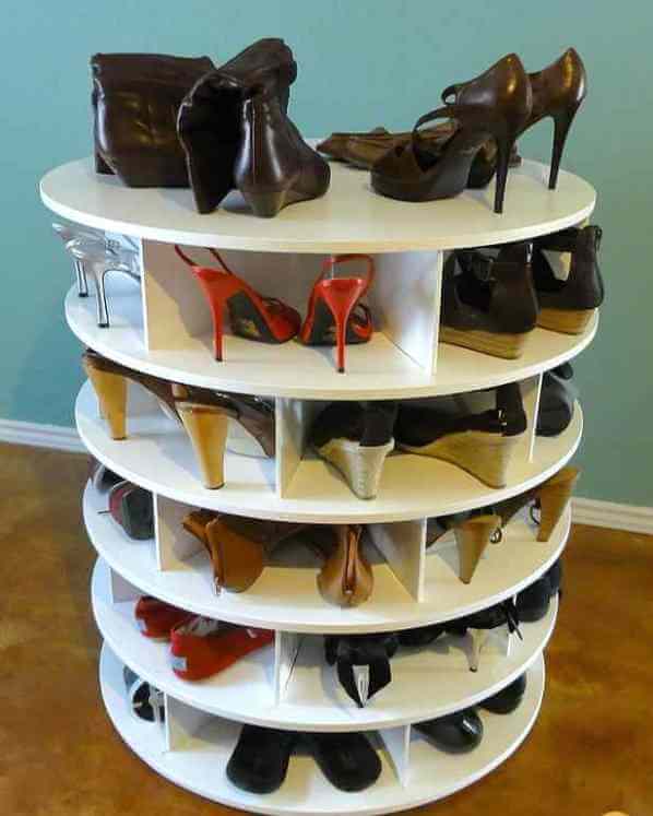 This Modern and Unique Shoe Design, Cool Ways To Store Shoes