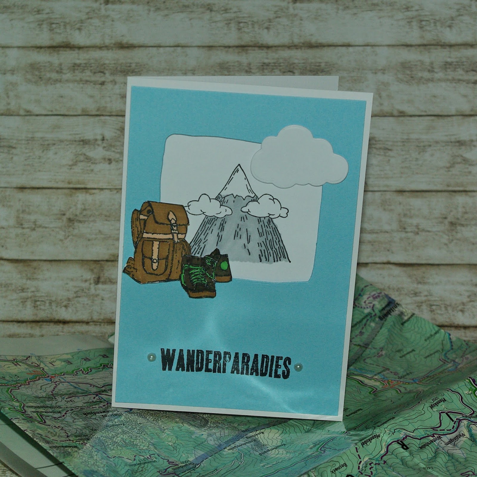 Lucciola Diy Wanderparadies Bergige Geburtstagskarte Fur Alle Wanderer Kletterer Und Berg Liebhaber
