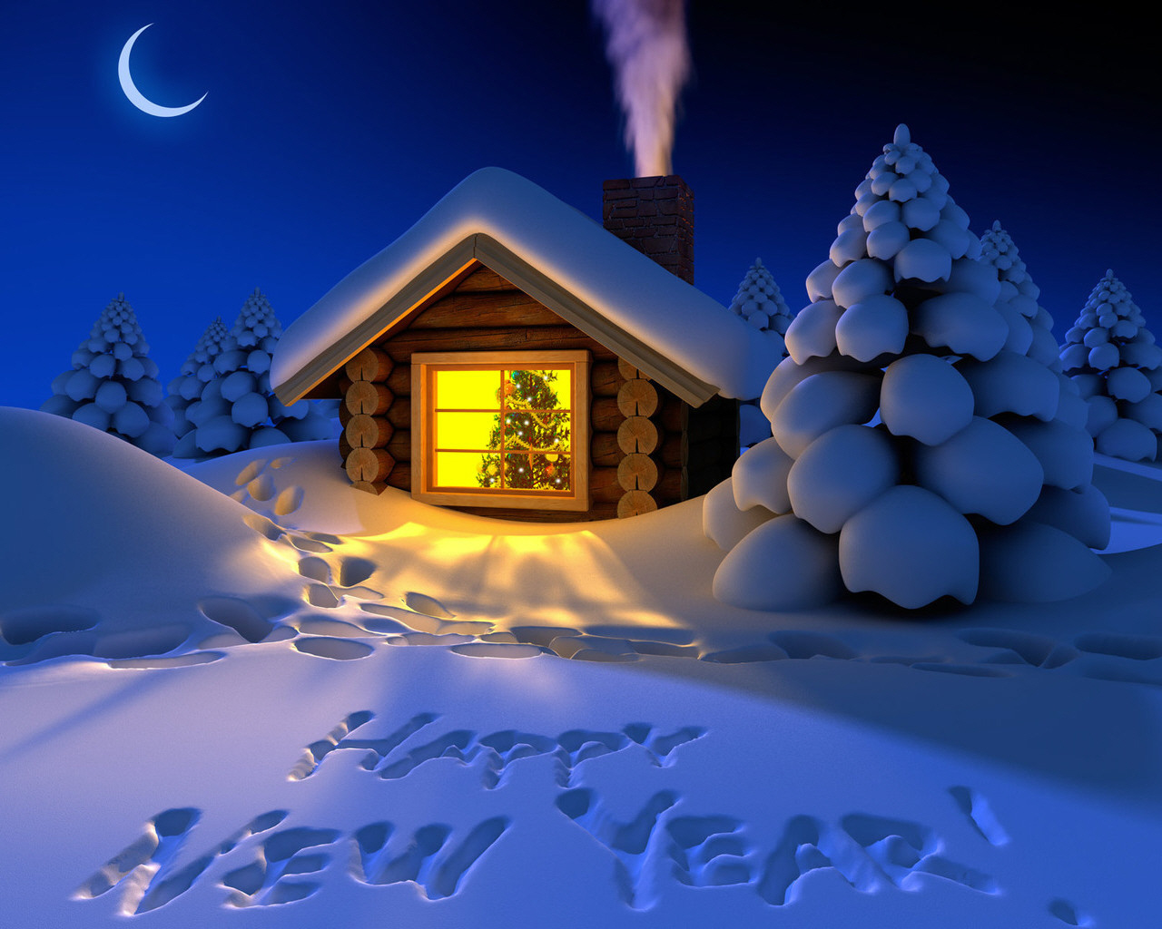 Happy New Year Achtergronden | Barbaras Bureaublad Achtergronden in HD