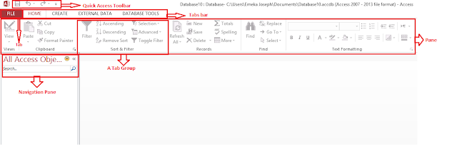 MS-Access User Interface