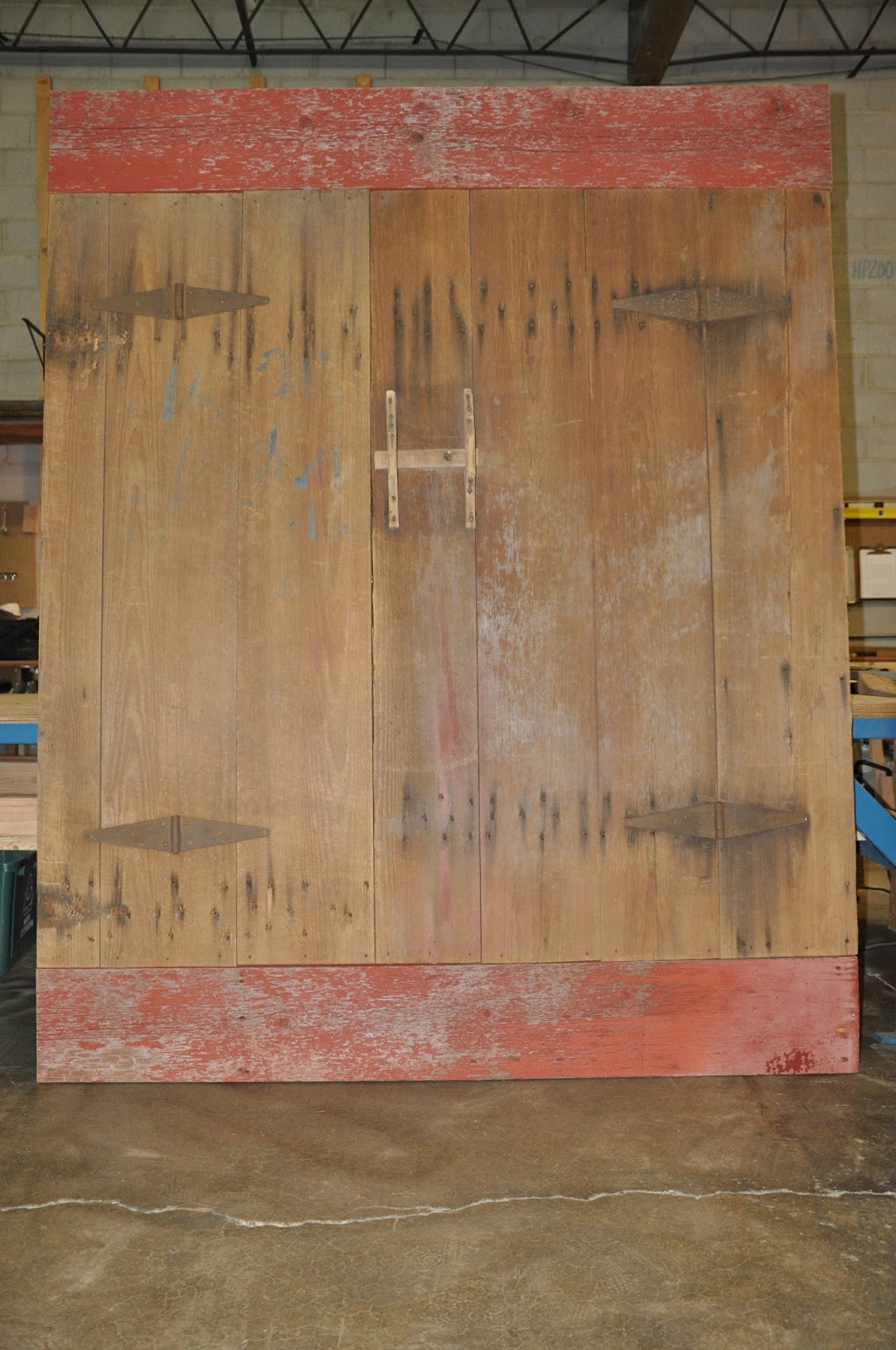 Reclaimed Wood Chicago Gallery Hanging Reclaimed Barn Door