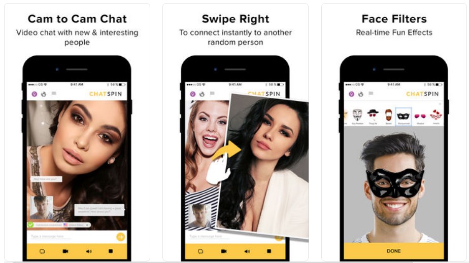 Social App of the Month - Chatspin - Random Video Chat.