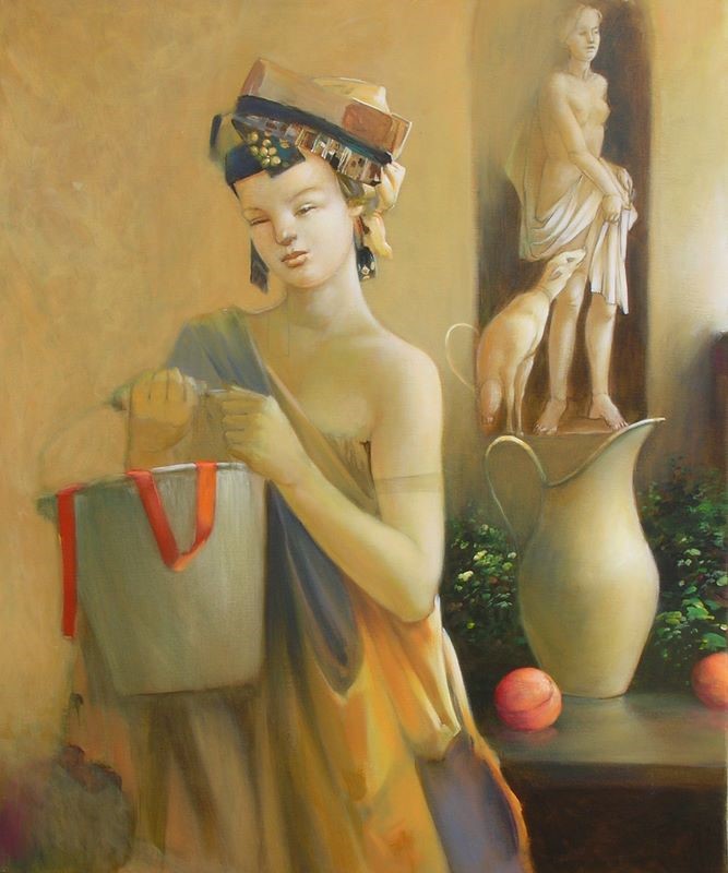 Женщины с бледной кожей и прекрасными чертами. Boguslaw Jagiello Boguslaw Jagiello